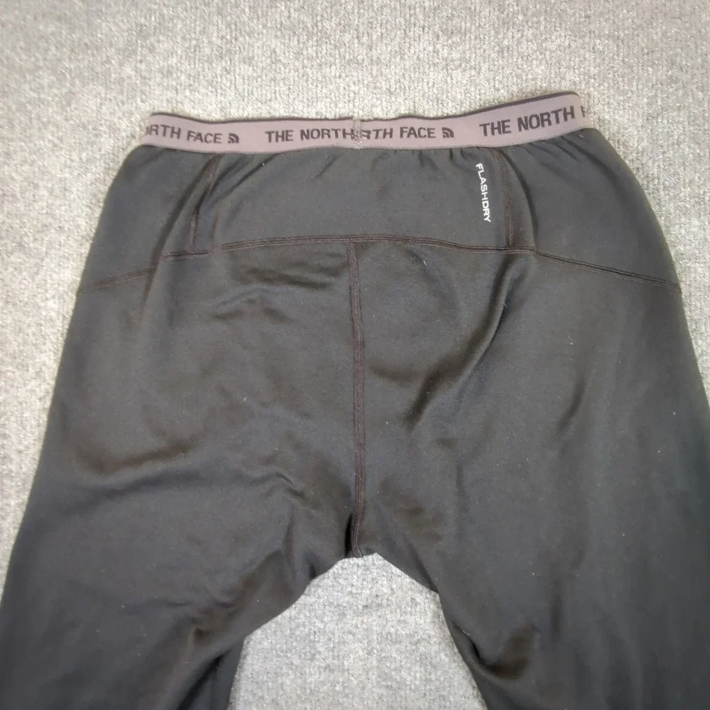 The North Face Mens FlashDry Base Layer Tights Black Thermal Leggings Small 2627